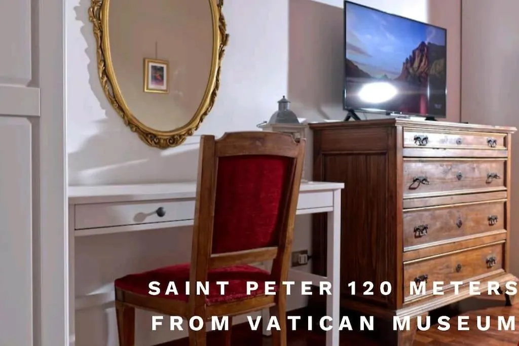 Lägenhet Grazioso Appartamento Ai Musei Vaticani Rom Italien